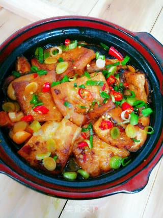 香菇豆腐煲的做法步骤：9