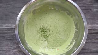 海盐抹茶雪花酥（面包机版）的做法步骤：8