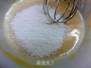 芝麻香葱戚风蛋糕的做法步骤：8
