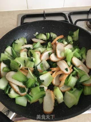 炒青菜的做法步骤：3