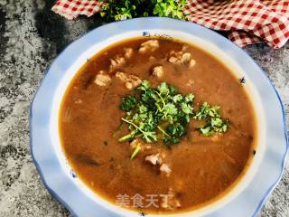 牛肉柿子汤的做法步骤：12