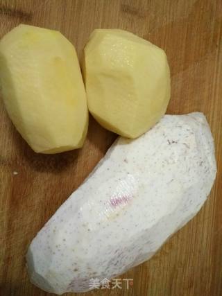 芋头土豆汤的做法步骤：2