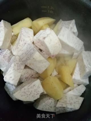 芋头土豆汤的做法步骤：6