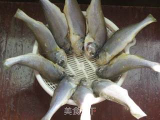 #妈妈的味道#干煎小黄鱼的做法步骤：6