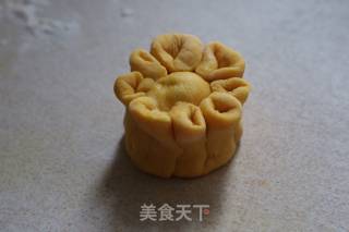 红豆沙花包的做法步骤：14