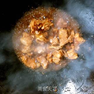 排骨烧腌菜的做法步骤：7