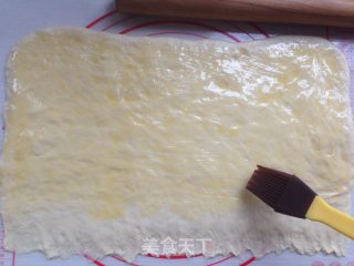 肉桂核桃面包卷的做法步骤：7