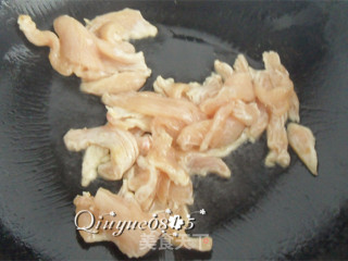 鸡肉炒菊竽的做法步骤：4