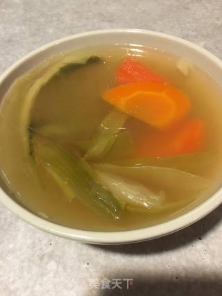霸王花红萝卜排骨汤的做法步骤：8