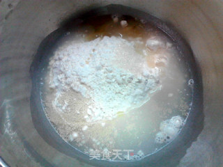 香菜孜然烤饼的做法步骤：2