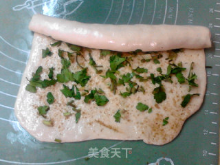 香菜孜然烤饼的做法步骤：10