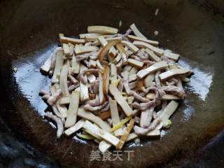 香干肉丝的做法步骤：7