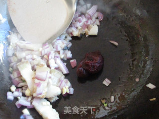 韩式酸菜炒年糕的做法步骤：5