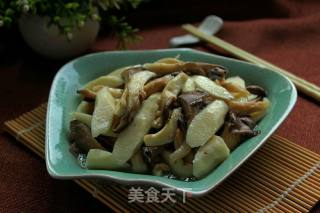 平菇炒山药的做法步骤：7