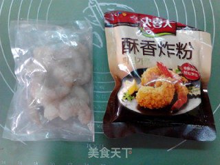 薄壳脆炸虾的做法步骤：1