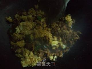 青椒肉蛋末——妈妈的味道的做法步骤：6