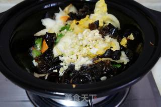 蒜香小炒木耳白菜片#妈妈的味道#的做法步骤：7