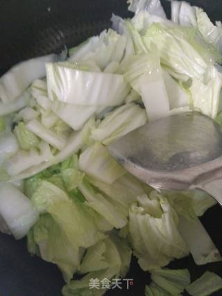 黄豆酱炒白菜的做法步骤：4