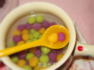 彩色小汤圆的做法步骤：6