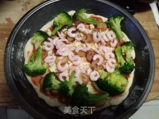 香菇酱披萨的做法步骤：8