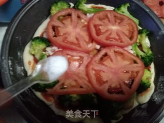 香菇酱披萨的做法步骤：10
