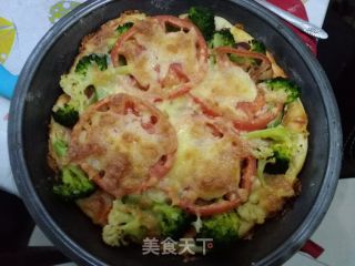 香菇酱披萨的做法步骤：13