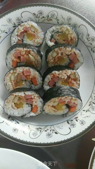 紫菜包饭????的做法步骤：4