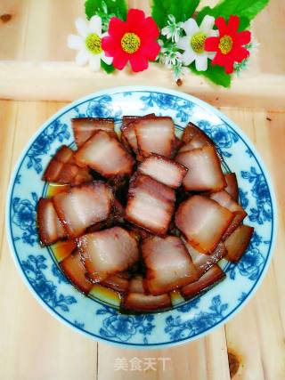 清蒸酱油肉的做法步骤：6