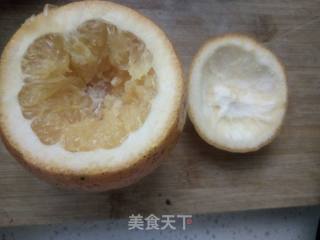 蒸枸杞盐橙的做法步骤：2