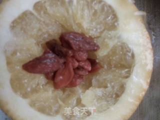 蒸枸杞盐橙的做法步骤：4