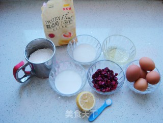 红梅报春戚风蛋糕的做法步骤：1