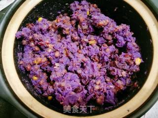 枣泥紫薯红豆馅的做法步骤：11