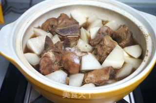 猪脊骨炖萝卜的做法步骤：7