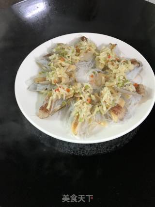 干贝丝蒸小象拔蚌的做法步骤：10