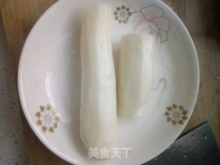 拔丝山药的做法步骤：1