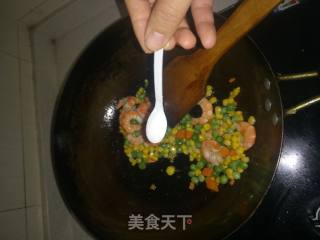 杂蔬炒虾仁的做法步骤：6