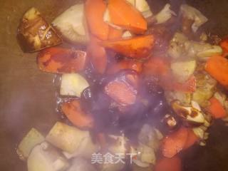 蚝油杂蔬鸡肉煲的做法步骤：6