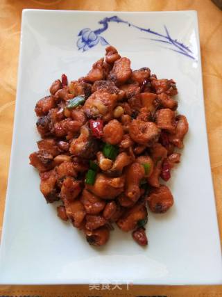 宫保鱼丁的做法步骤：10
