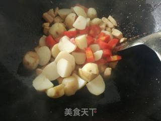 咖喱土豆鸡肉饭的做法步骤：3
