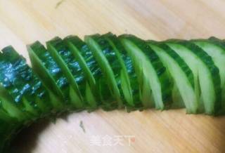 #吉祥年夜菜#青龙送福~蓑衣黄瓜的做法步骤：7