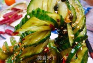 #吉祥年夜菜#青龙送福~蓑衣黄瓜的做法步骤：16