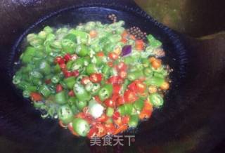 #吉祥年夜菜#代代有余双椒回锅带鱼的做法步骤：10