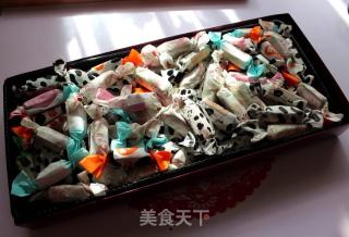 抹茶牛轧糖的做法步骤：12