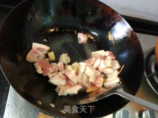 五花肉豆角焖面的做法步骤：4