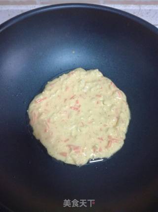 蔬菜鸡蛋饼的做法步骤：8