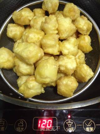 糖醋脆豆腐的做法步骤：7