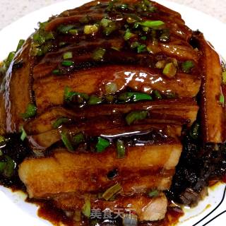 梅菜扣肉的做法步骤：17