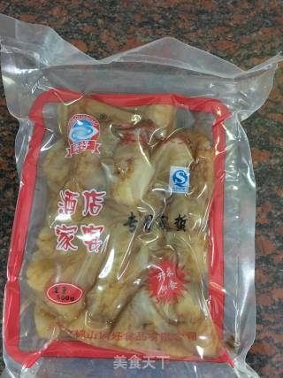 凉拌酸甜海蜇头的做法步骤：1