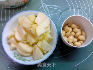 白果苹果银耳羹的做法步骤：5