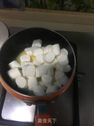 网红雪花酥 棉花糖版的做法步骤：3